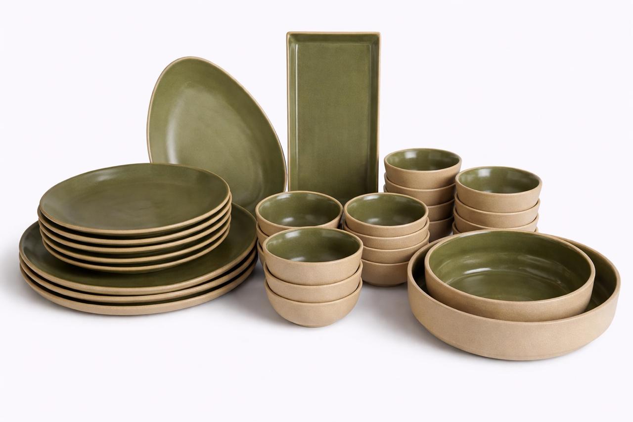 Cerae Delftique Stoneware Dinner Set