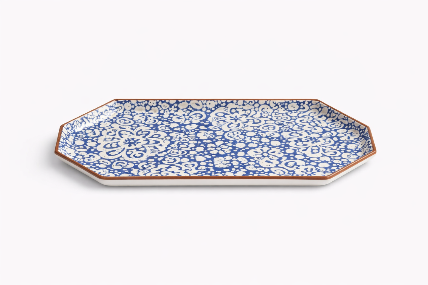 Cerae Mono Elegance Stoneware Designer Platter
