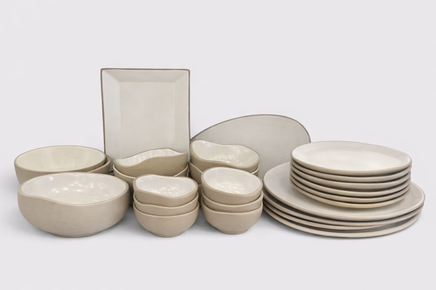 Cerae Terre Calm Stoneware Dinner Set