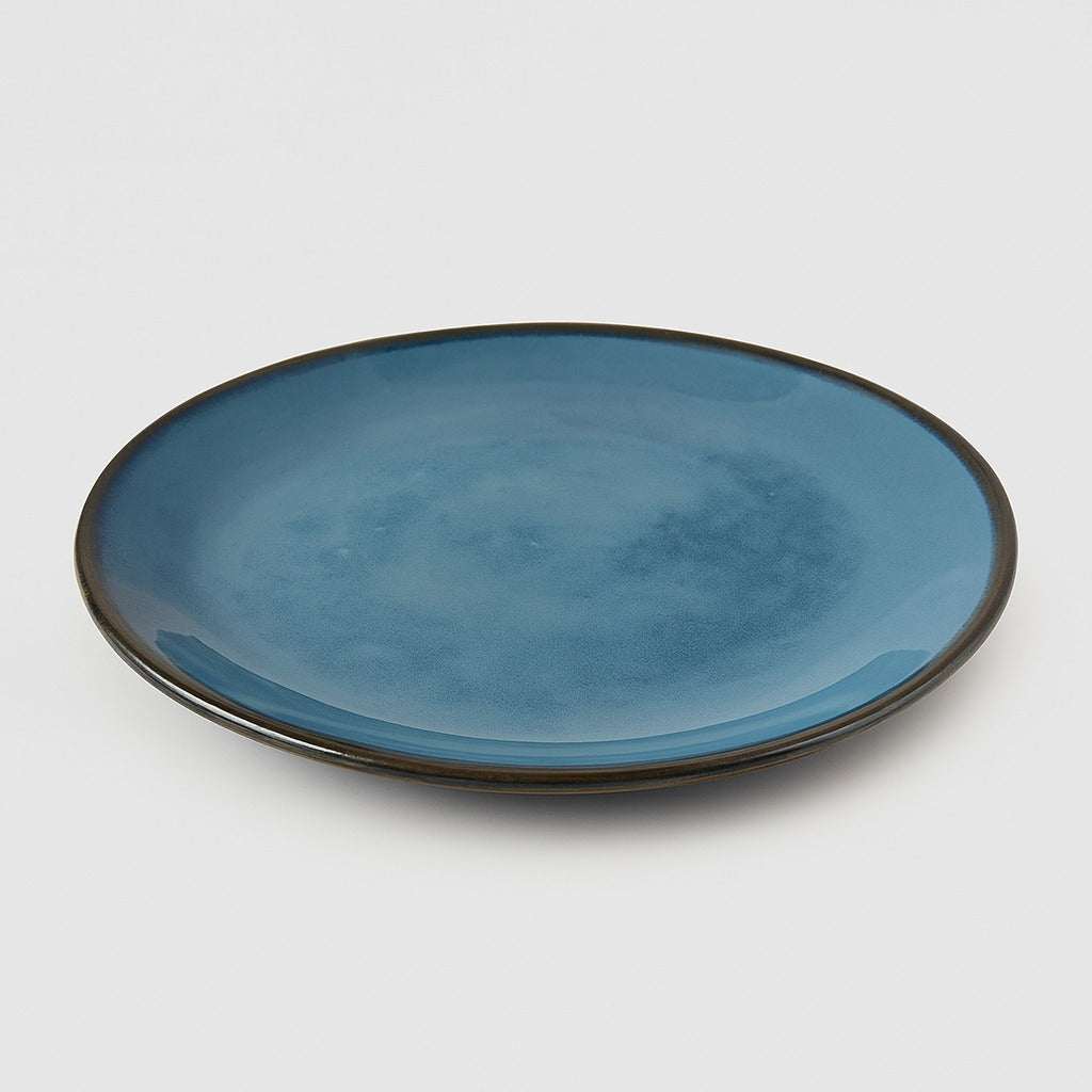 Azure Elegance Plate - 10" ceramic plate (set of 4)