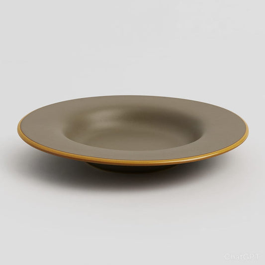 Pasta Plate Earth Edition - "10" Ceramic