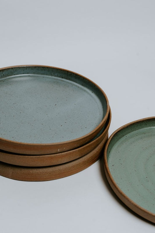 Dinner plate "7" Ceramic ( set of 2)