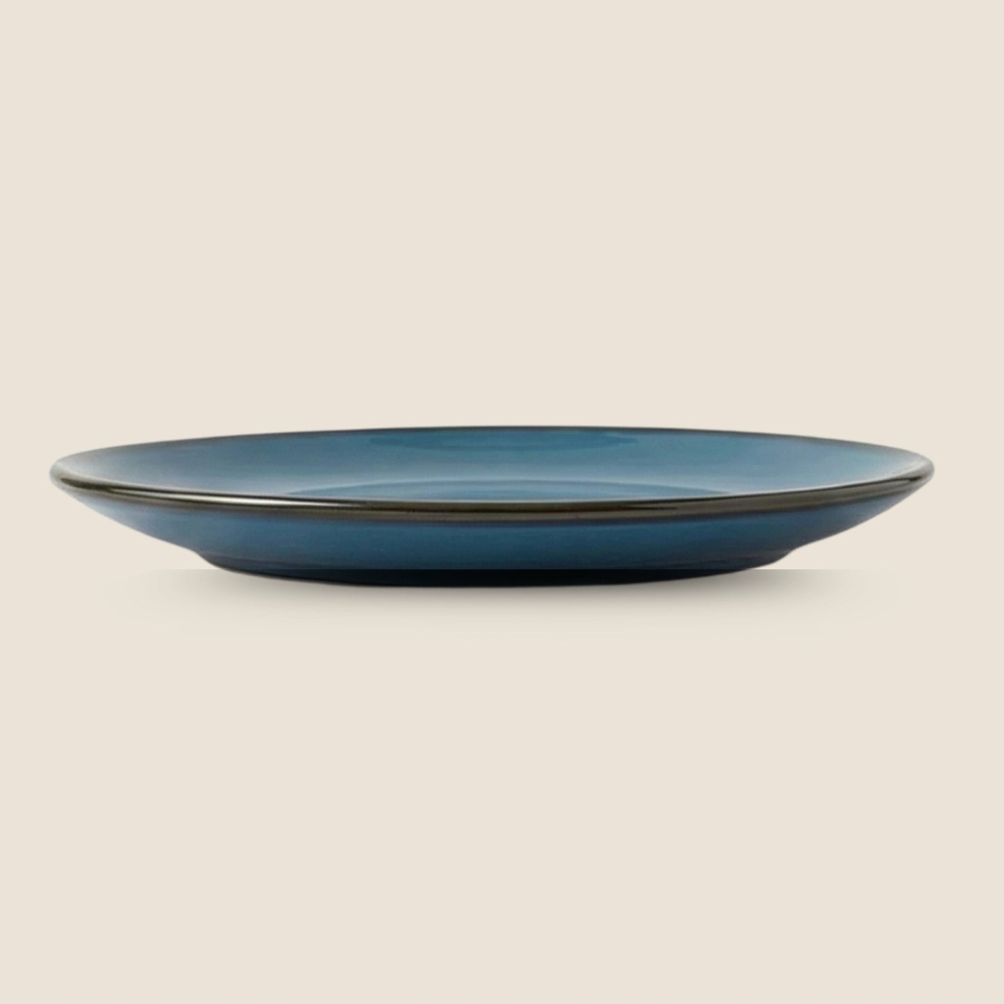 Azure Elegance Plate - 10" ceramic plate (set of 4)
