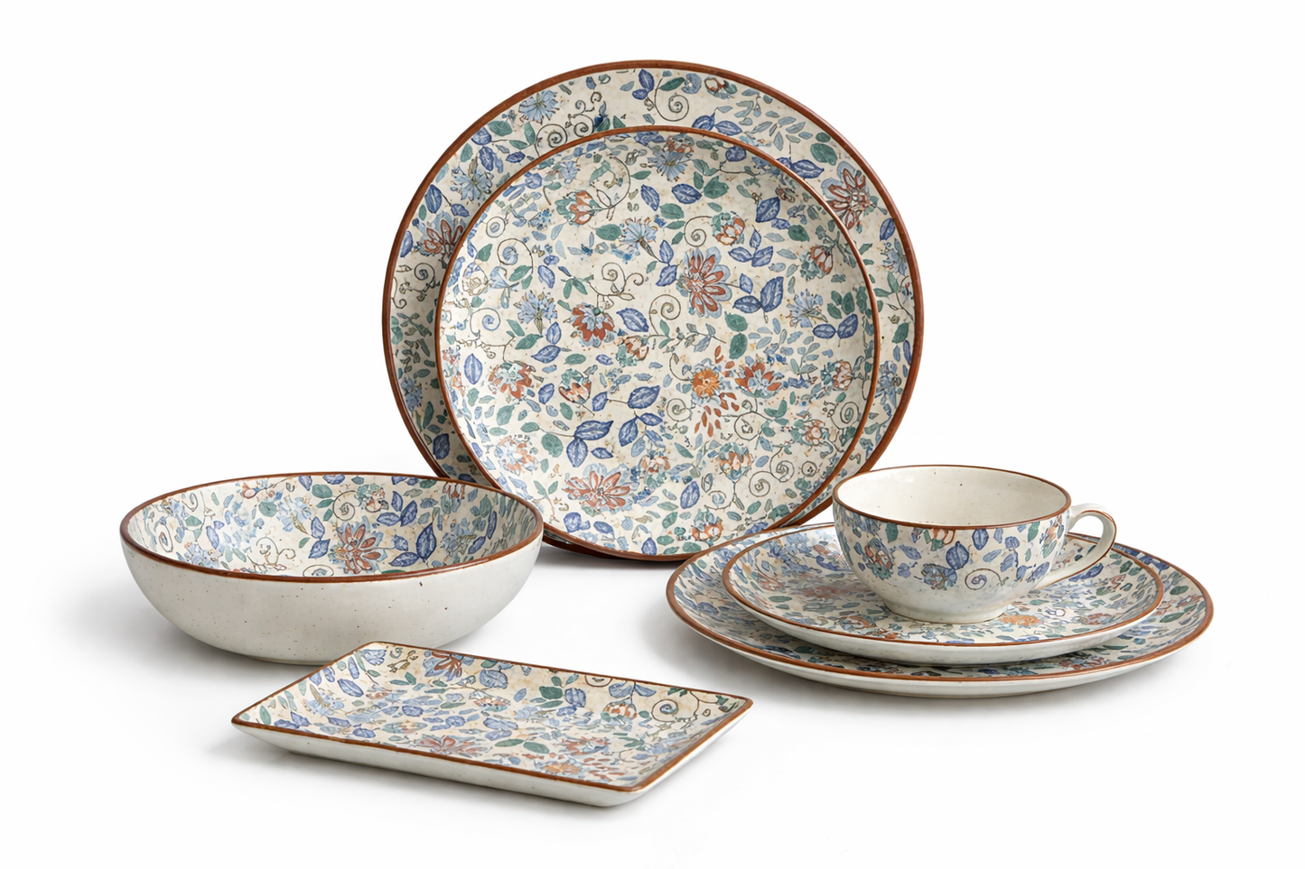 Cerae Atelier Floréa Stoneware Dinner Set