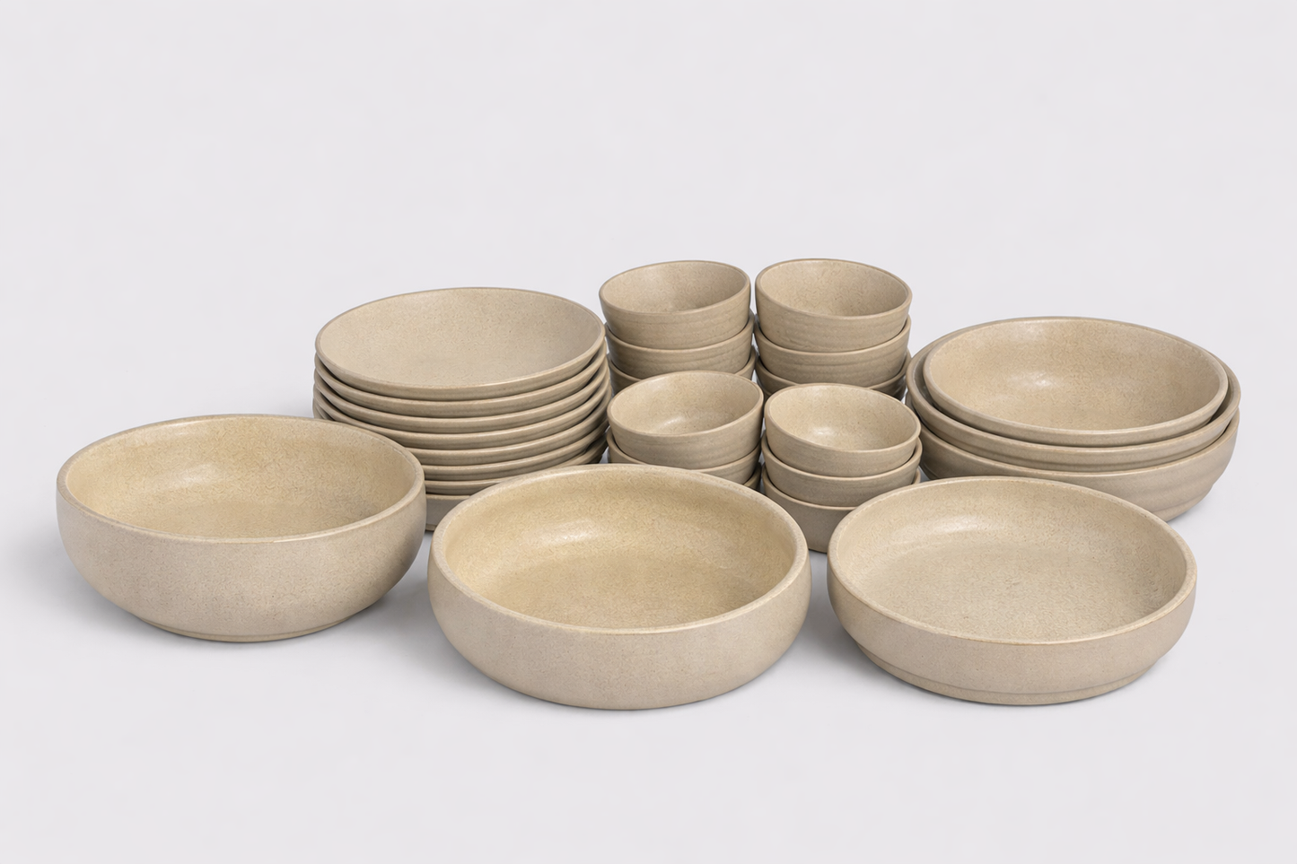 Cerae Dune Essence Stoneware Dinner Set