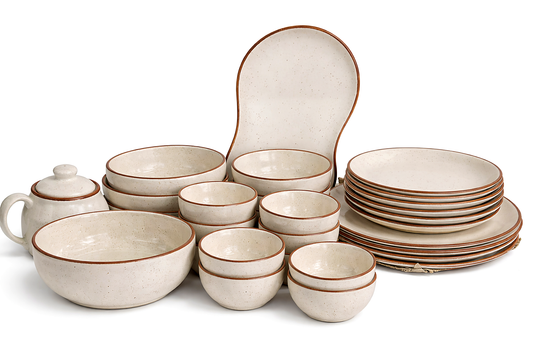 Cerae Émeraude DS Stoneware Dinner Set