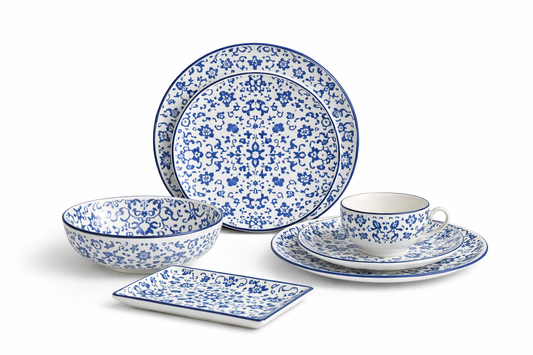 Cerae Émeraude Garden Stoneware Dinner Set