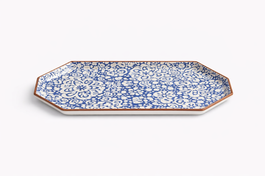 Cerae Mono Elegance Stoneware Designer Platter