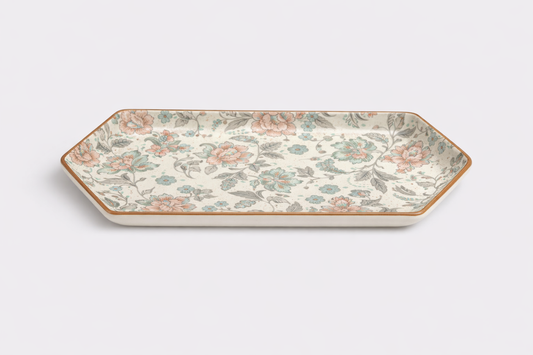 Cerae Soft Garden Stoneware Designer Platter