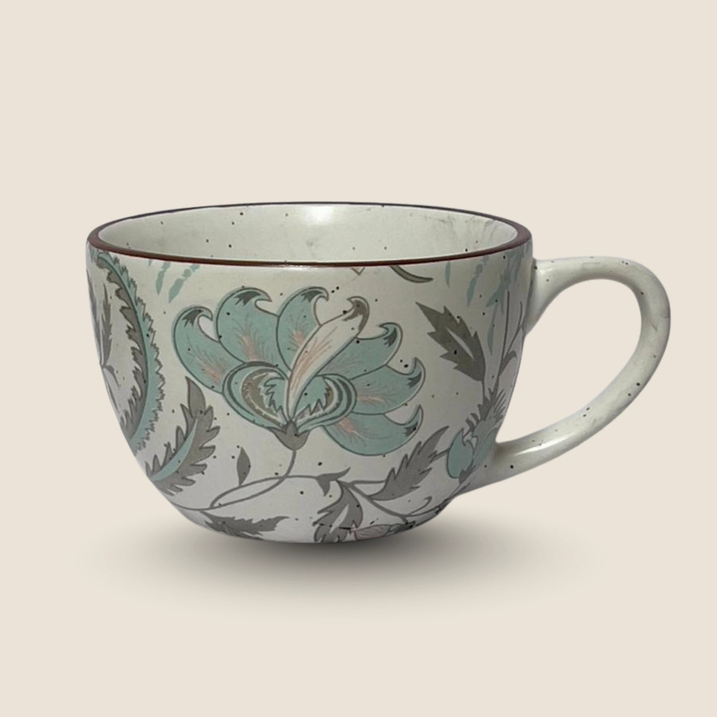 Cappuccino Cup – Vintage Floral (SET OF 6)